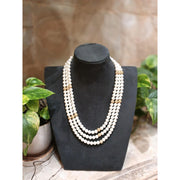 Three Layer Pearl Necklace